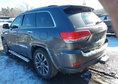 2017 Jeep Grand Cherokee Overland 4X4 from USA, damaged, VIN 1C4RJFCG9HC607704